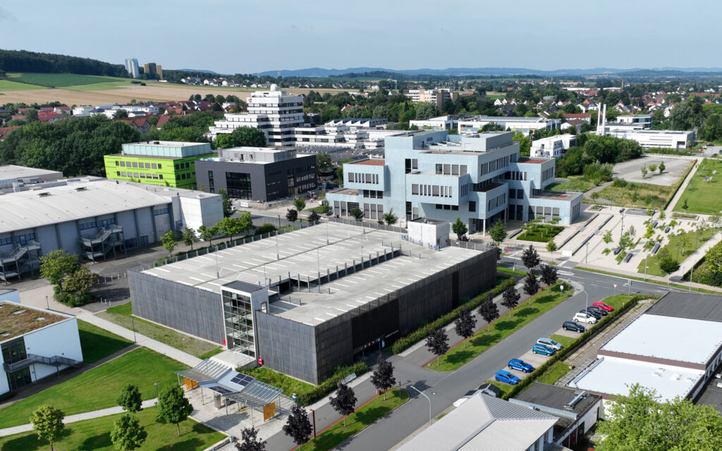 Elektrotechnik & Informatik - Luftbild Campus Lemgo